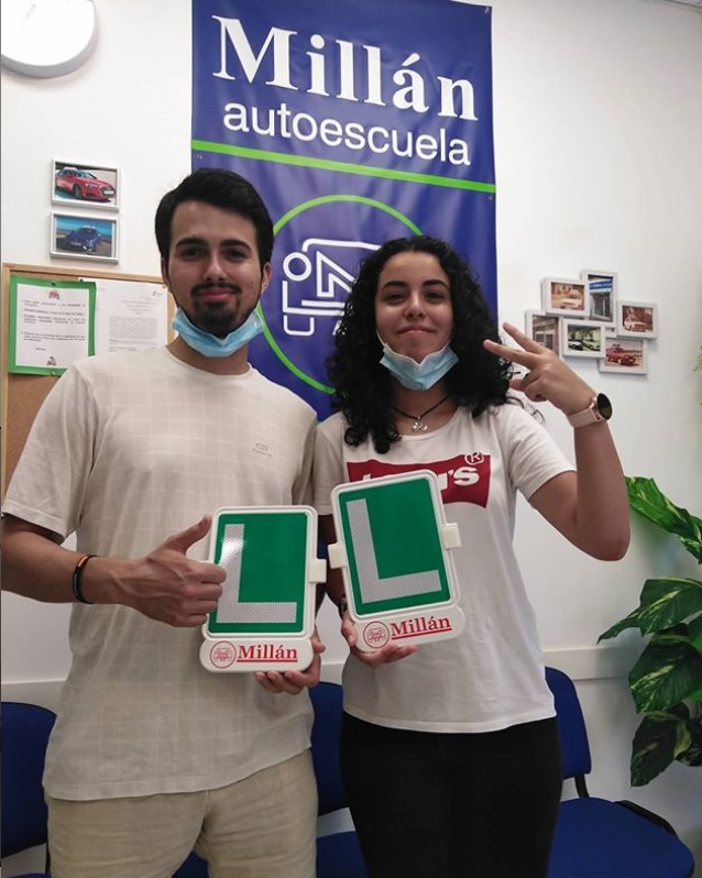 ¡¡ ENHORABUENAA, MARÍA y SERGIO !! Examen Redondo ✌🏻👍🏻🍀🍀